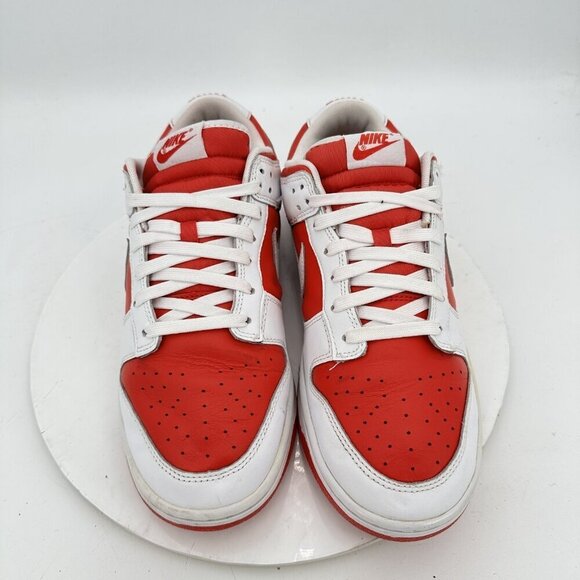 Nike Dunk Low Championship Men Size 11 DD1391-600 Red White Athletic Shoes - Picture 4 of 11